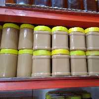 ارده زرقان با  کنجد خارجی