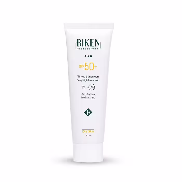کرم ضد آفتاب رنگی بیکن  SPF50 شماره  1 مناسب پوست های چرب حجم 50 میلی لیتر