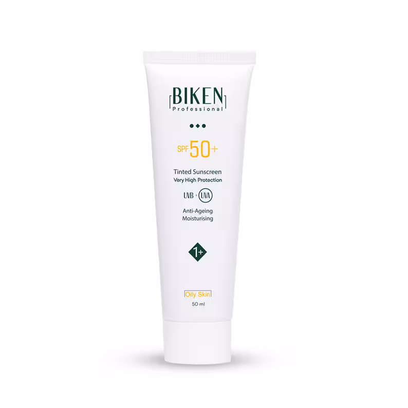 کرم ضد آفتاب رنگی بیکن  SPF50 شماره  1 مناسب پوست های چرب حجم 50 میلی لیتر