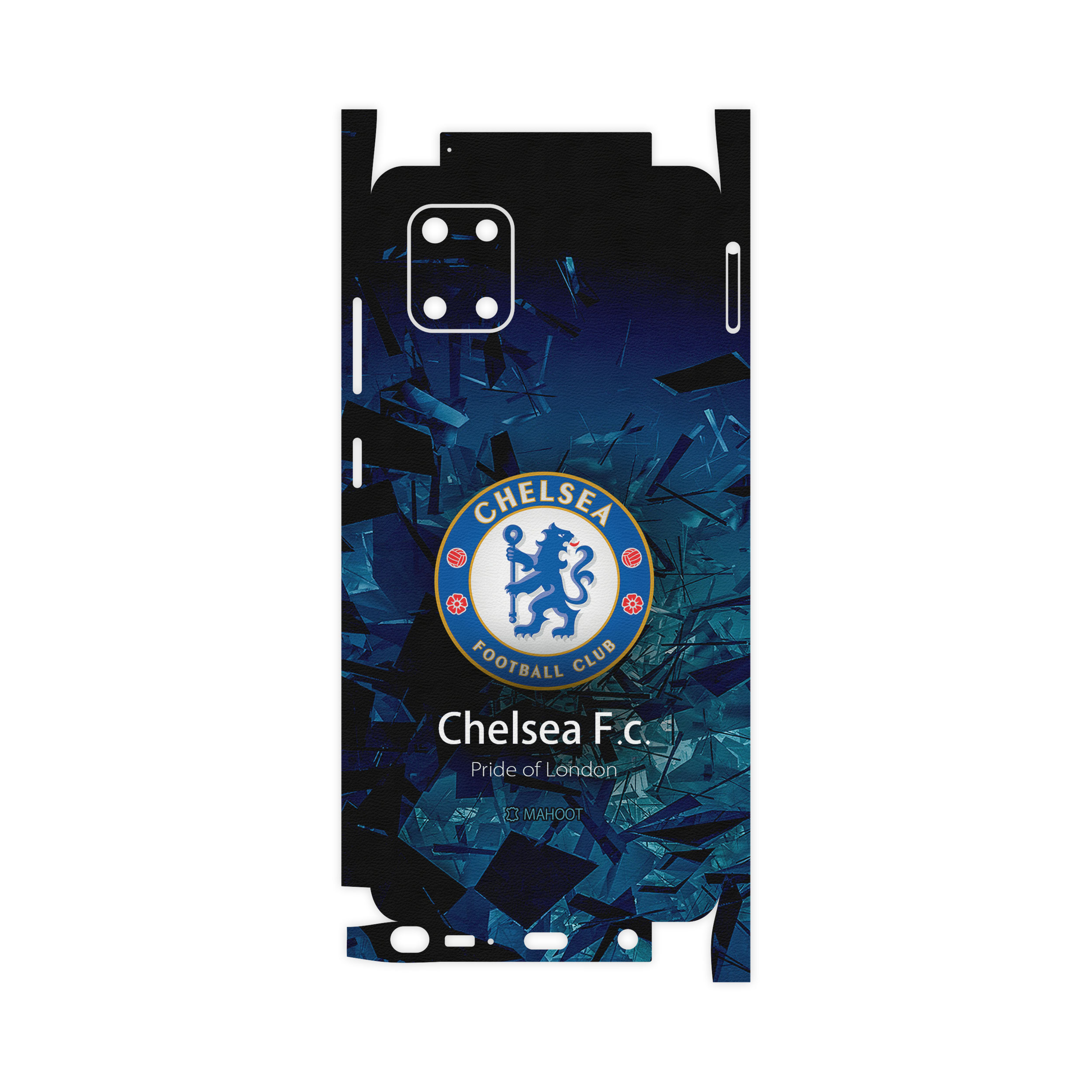 برچسب پوششی ماهوت مدل Full skin-Chelsea-FC مناسب برای گوشی موبایل سامسونگ Galaxy Note10Lite