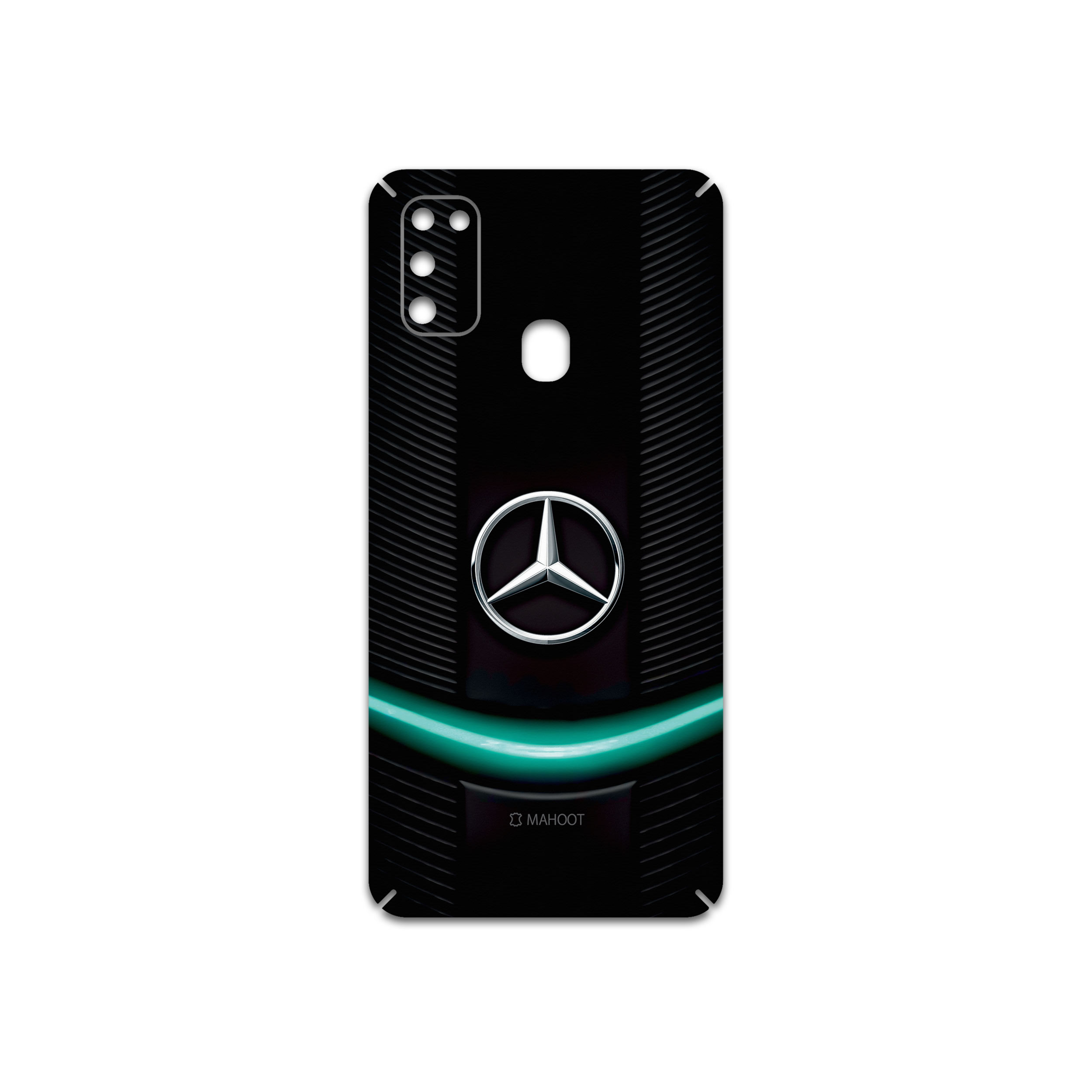 برچسب پوششی ماهوت مدل Mercedes-Benz مناسب برای گوشی موبایل سامسونگ Galaxy M21