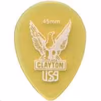 پیک گیتار الکتریک کلایتون مدل Ultem 0.45 mm طرح اشکی