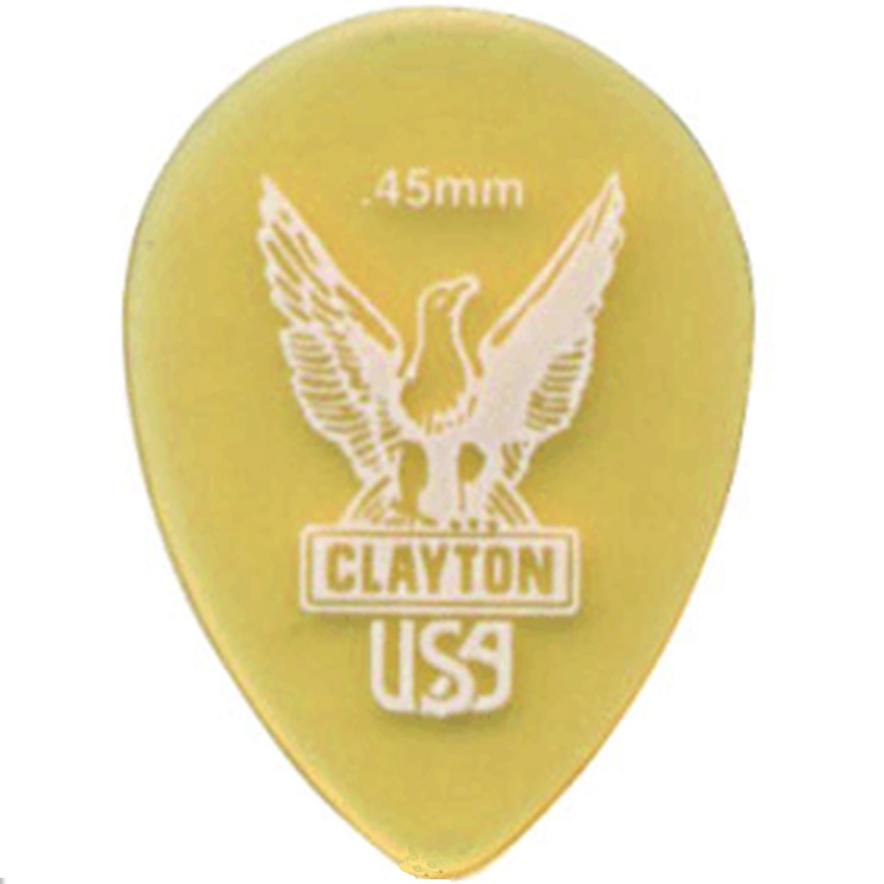 پیک گیتار الکتریک کلایتون مدل Ultem 0.45 mm طرح اشکی