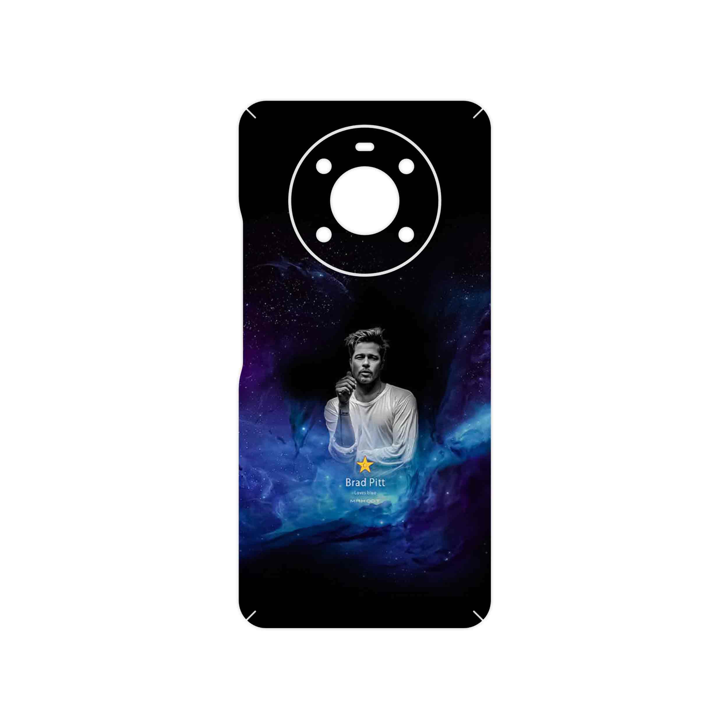 برچسب پوششی ماهوت مدل Brad Pitt مناسب برای گوشی موبایل آنر X9 4G