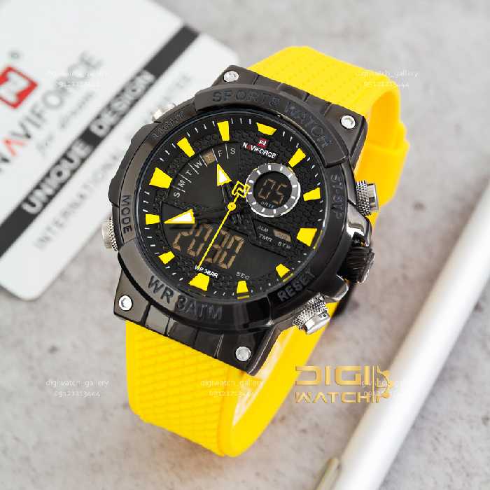 ساعت اورجینال مردانه نیوی‌فورس مدل Naviforce 9219 B/Y/Y