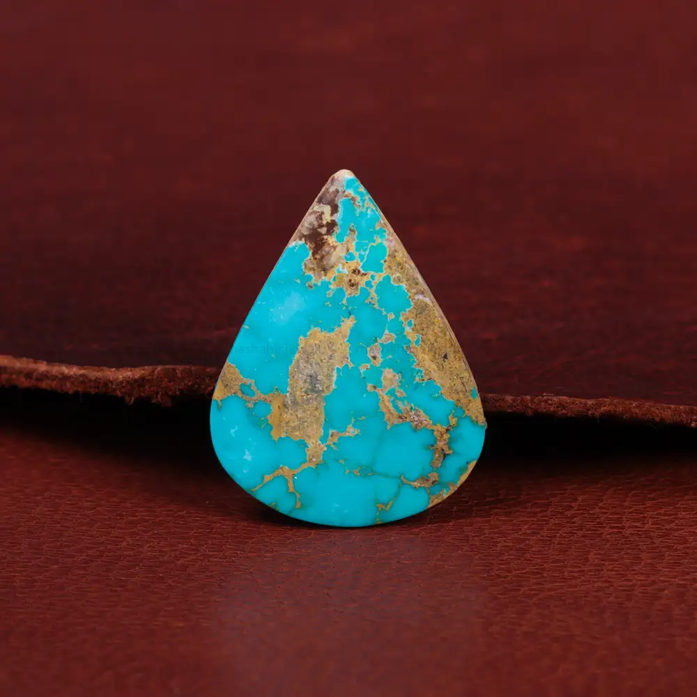 نگین فیروزه شجری کد 15324 - جواهری مشاهیر