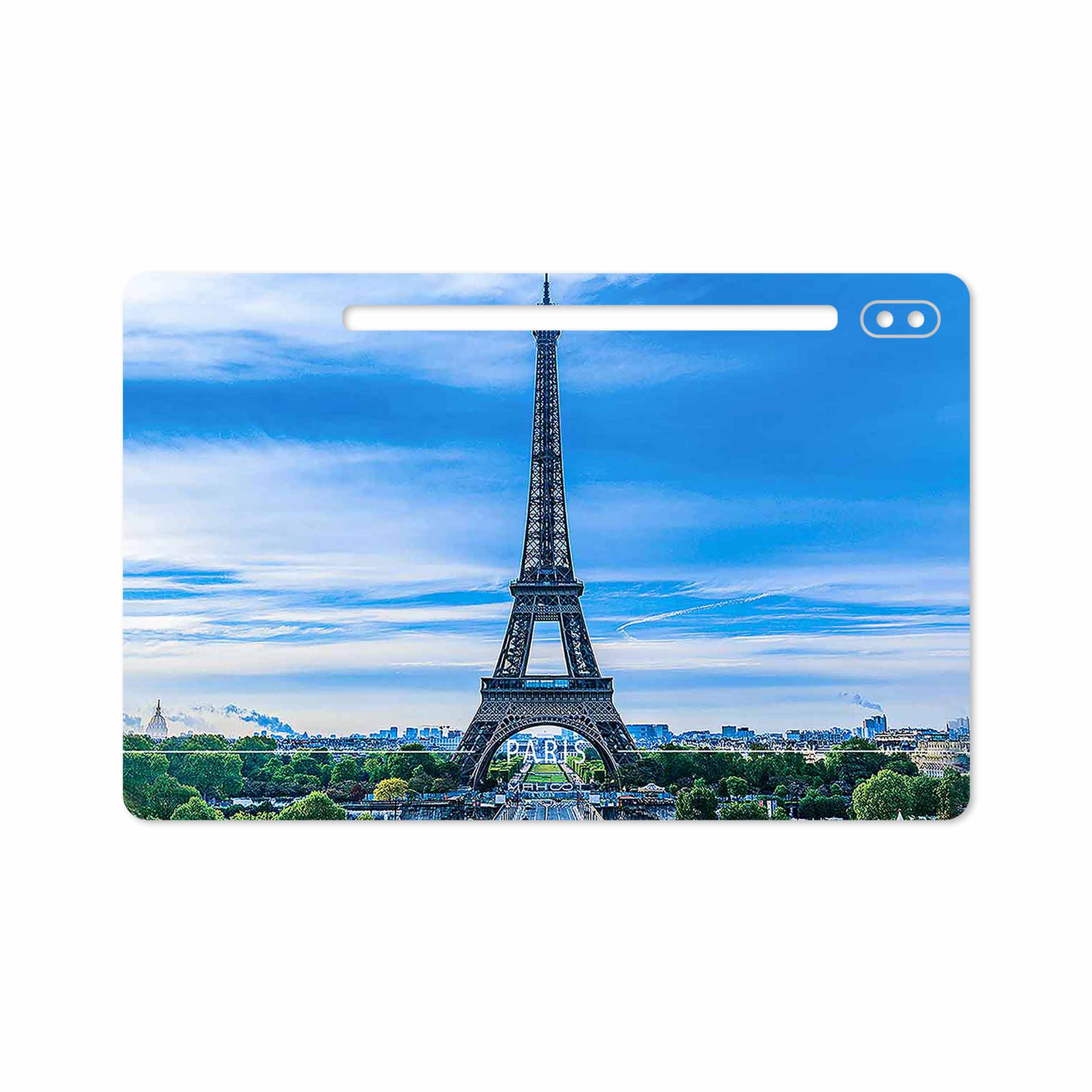 برچسب پوششی ماهوت مدل Paris City مناسب برای تبلت سامسونگ Galaxy Tab S6 2019 SM-T860