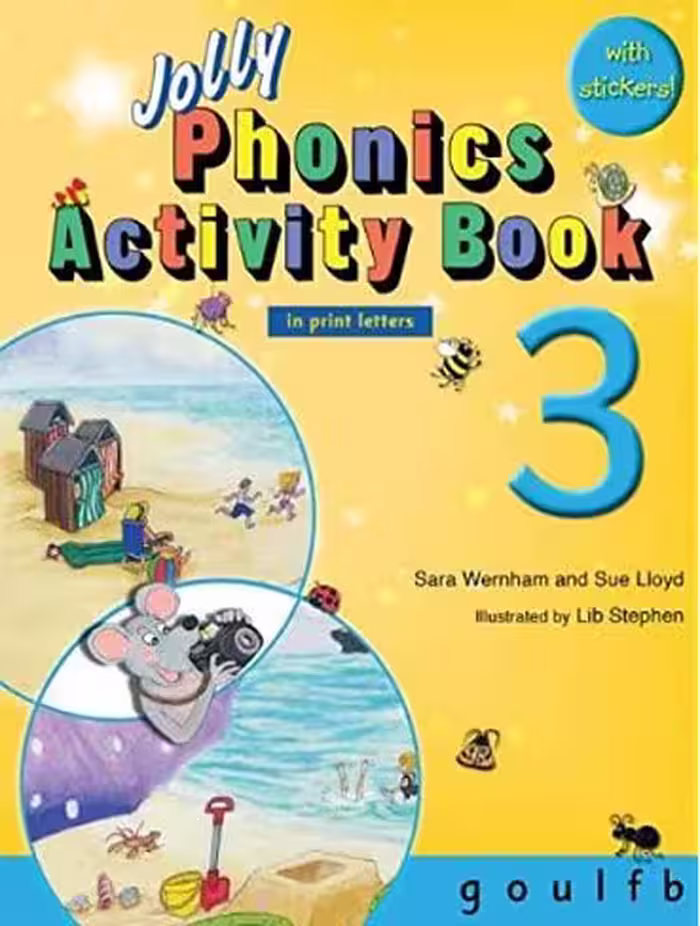Jolly Phonics 3 Activity Book کتاب اکتیویتی جولی فونیکس 3