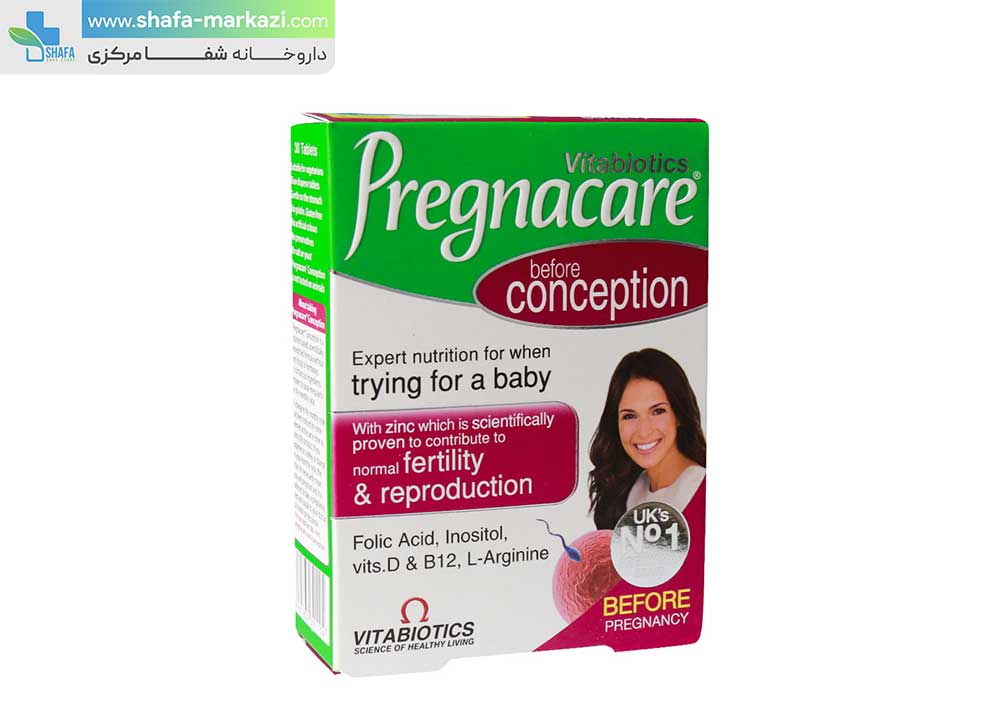 قرص پرگناکر کانسپشن ویتابیوتیکس | vitabiotics pregnacare conception