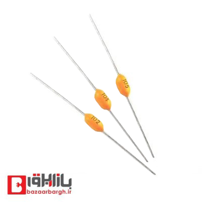 خازن مولتی لایر 330 نانو فاراد 50 ولت axial