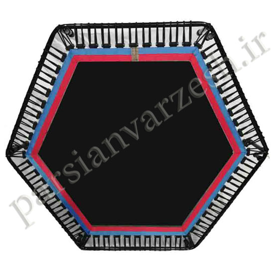 ترامپولین شش ضلعی دسته دار باشگاهی