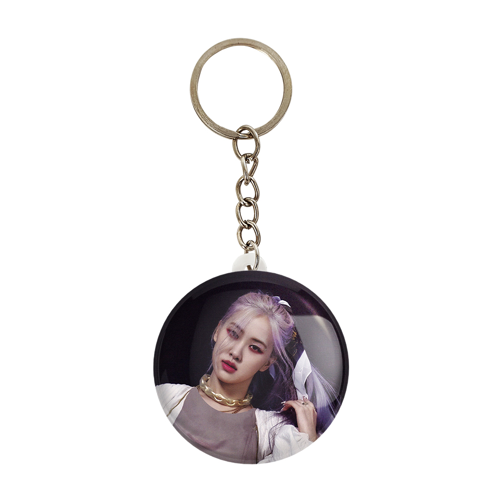 جاکلیدی خندالو مدل رزی بلک پینک کد 14362