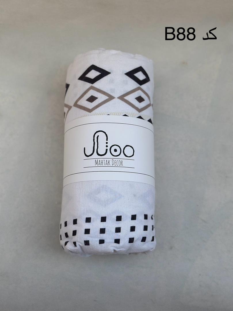 روتختی دونفره سه تکه کدB88 (کاور تشک،دوعدد روبالشتی)