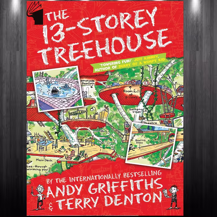 کتاب The 13-Storey Treehouse اثر Andy Griffiths انتشارات معیار علم