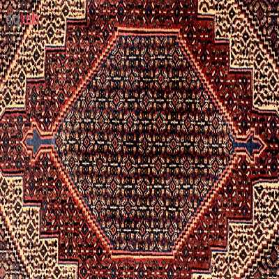 فرش دستباف دو متری گالری نور کد H1812	