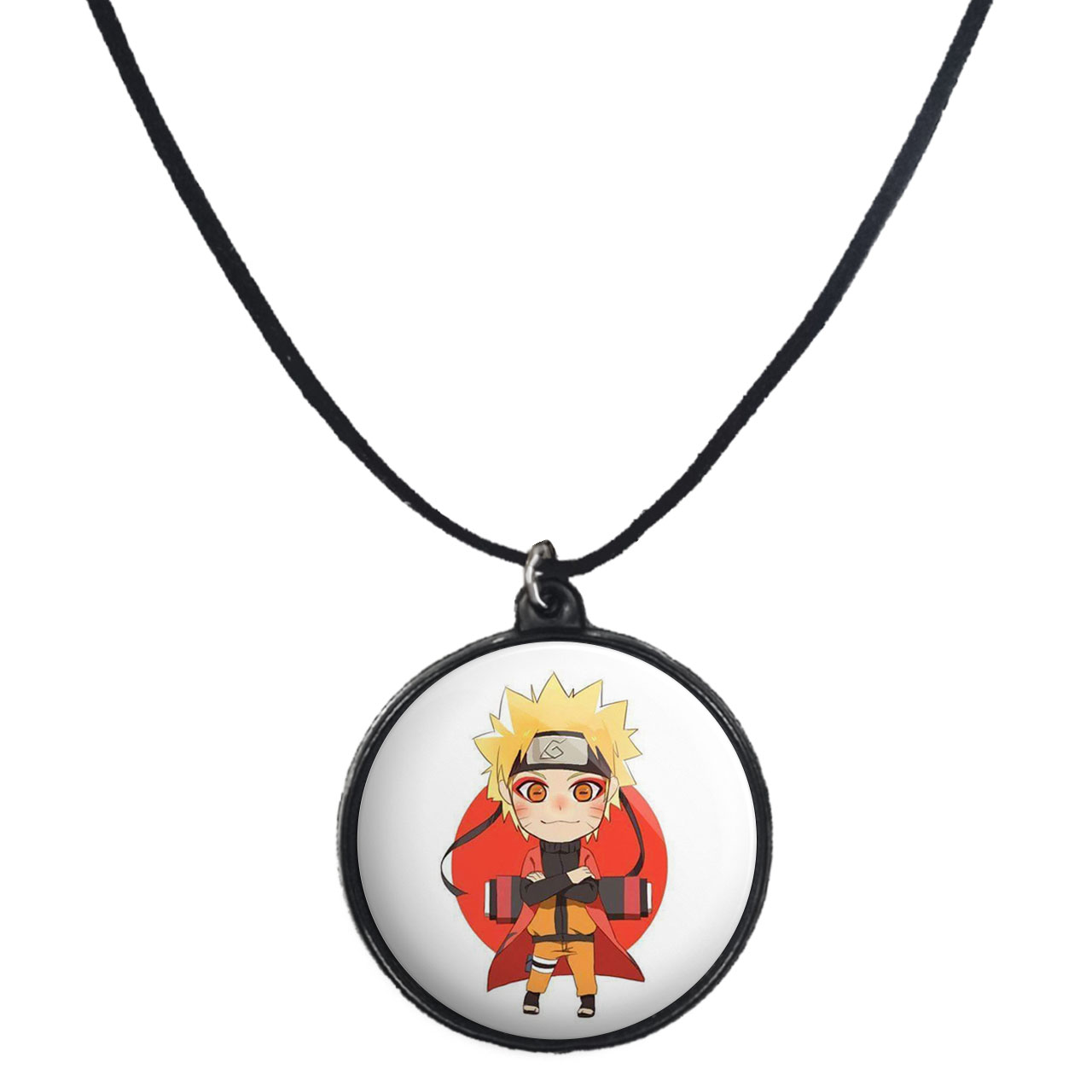 گردنبند پرمانه طرح Naruto کد pmb.25039 مدل دو طرفه
