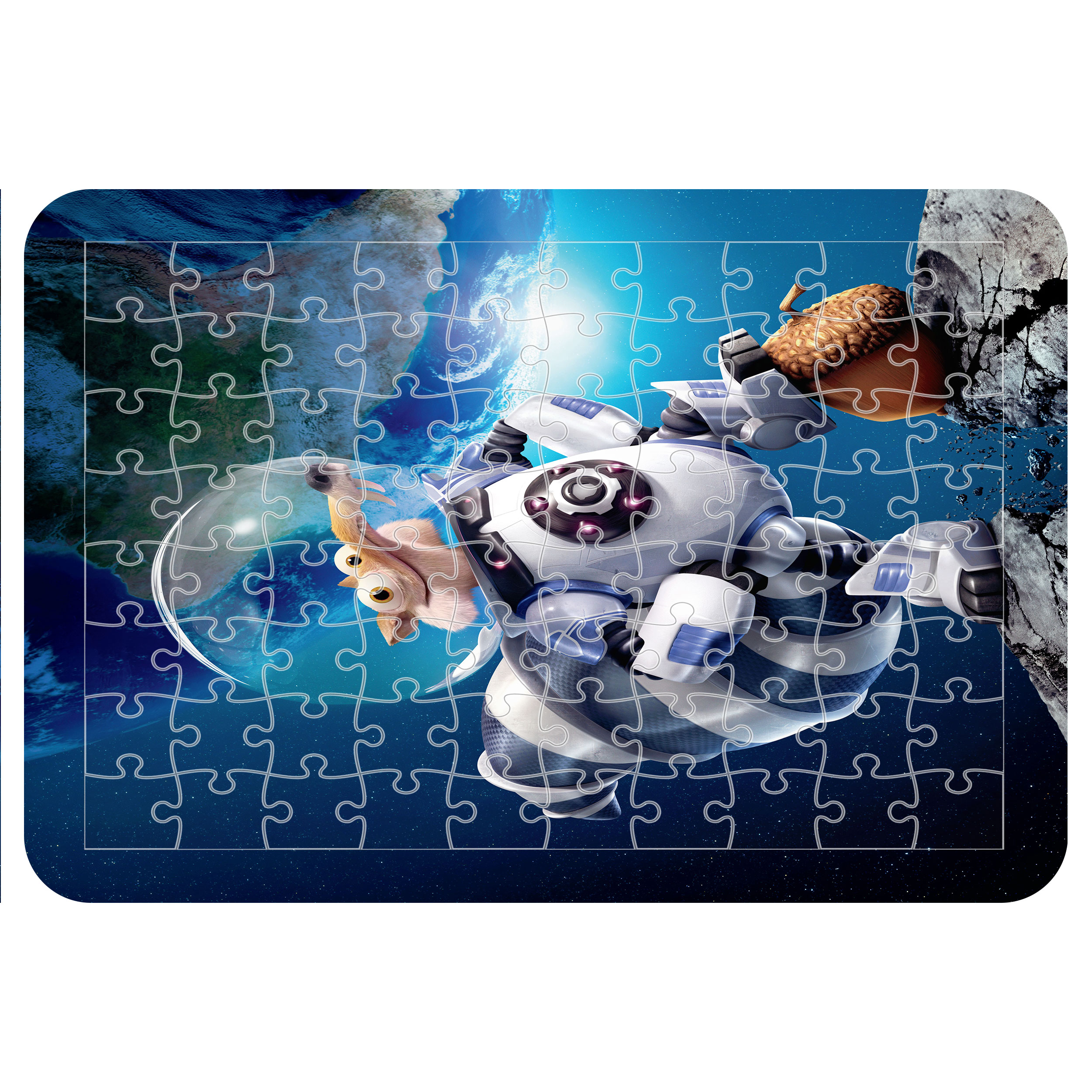 پازل 54 تکه اطلس آبی طرح کارتون عصر یخبندان  مدل P1891