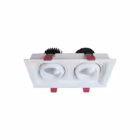 چراغ شعاع مدل سقفی توکار SH-6702-2x36W