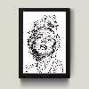 تابلو مدل مریلین مونرو Marilyn Monroe کد m2423-b