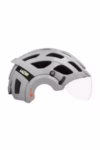 کلاه ایمنی دوچرخه مشکی مردانه و زنانه سیاه تخته سنگی Anverznta Gray S 52 56Cm Lazer