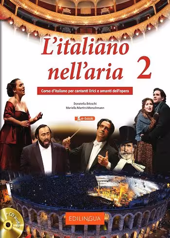 کتاب Litaliano nellaria 1 : Libro   CD audio 2 (رنگی)