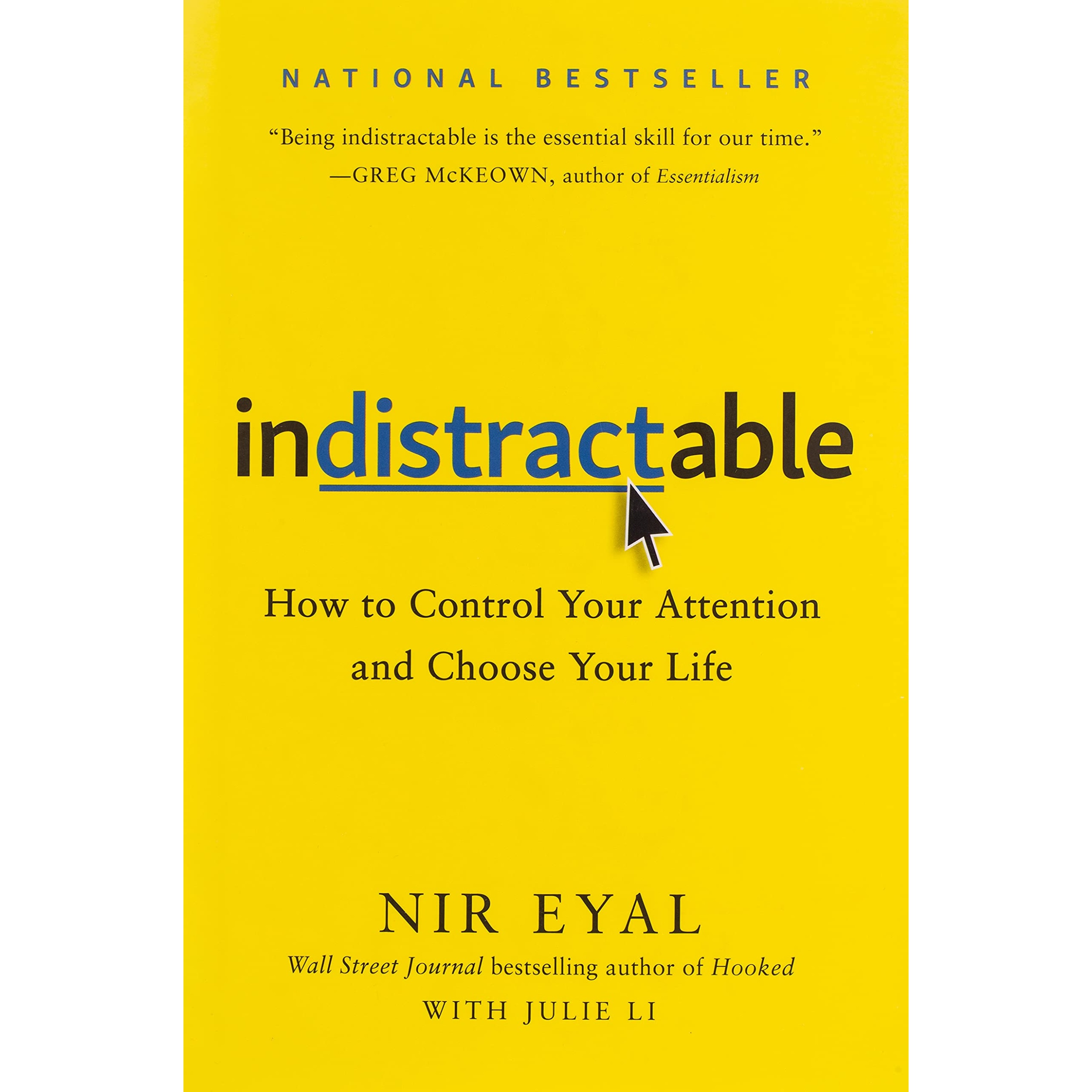 کتاب Indistractable اثر Nir Eyal انتشارات Random House, Inc.