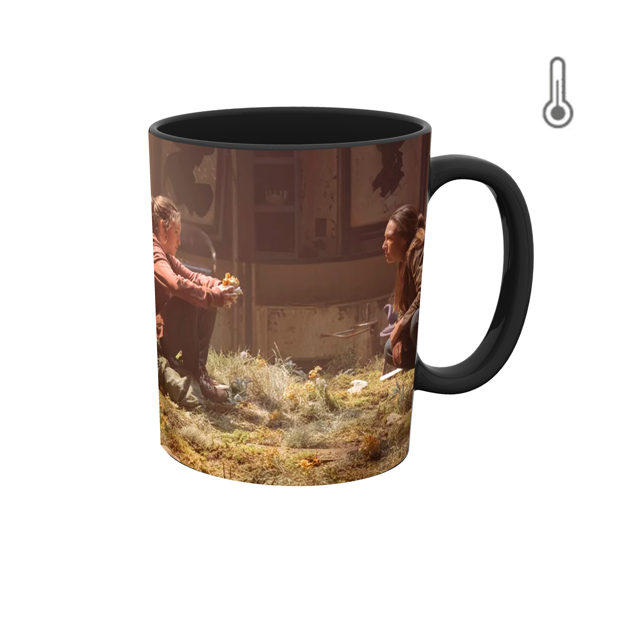 ماگ حرارتی طرح سریال لسفت آف آز the last of us   