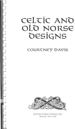خرید و دانلود نسخه کامل کتاب Celtic and Old Norse Designs