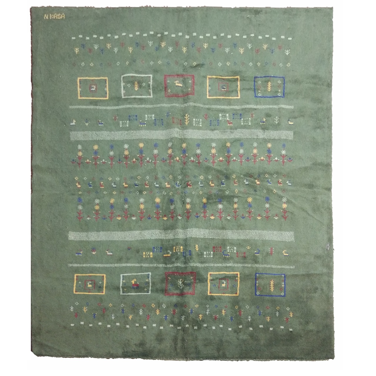 گبه دستبافت شش متری کد NKP.H 117