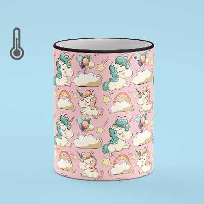 ماگ حرارتی بیگ ماگ مدل اسب تک شاخ کد1699