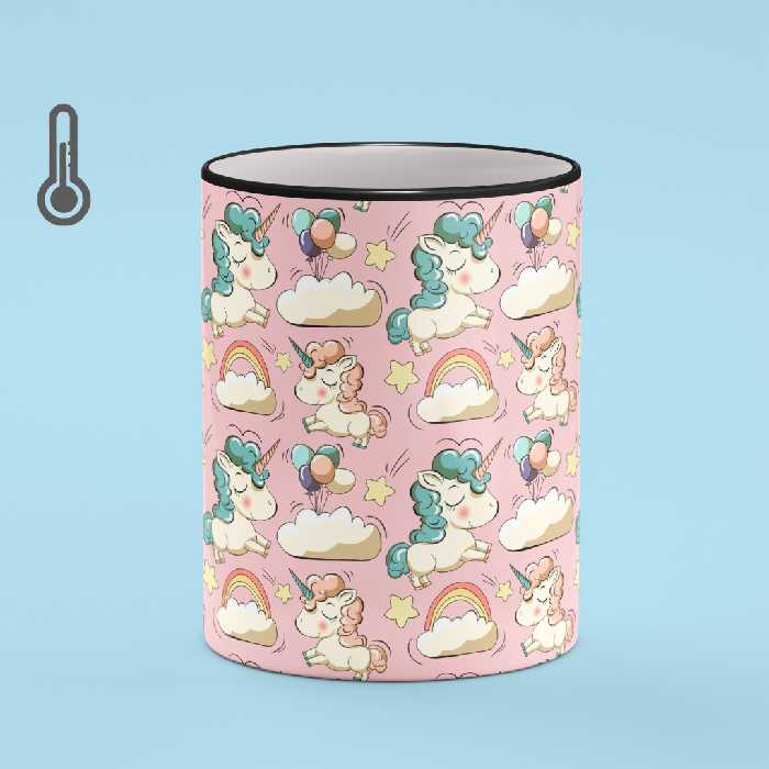 ماگ حرارتی بیگ ماگ مدل اسب تک شاخ کد1699