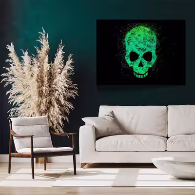 تابلو مدل skull کد F-12046