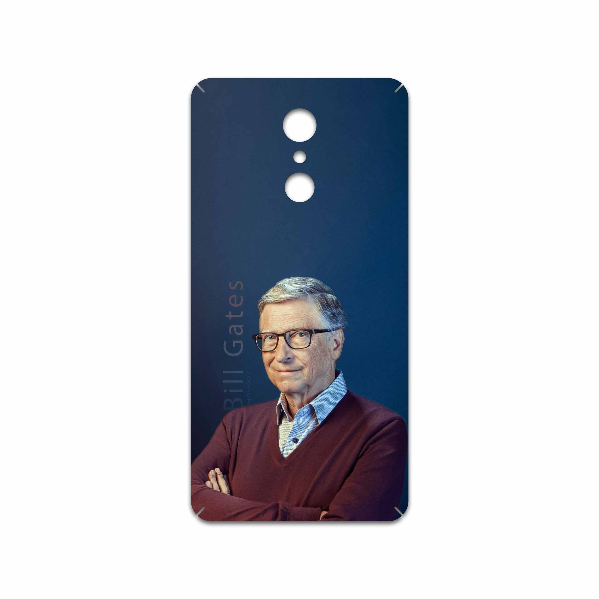 برچسب پوششی ماهوت مدل Bill Gates مناسب برای گوشی موبایل ال جی Q Stylus