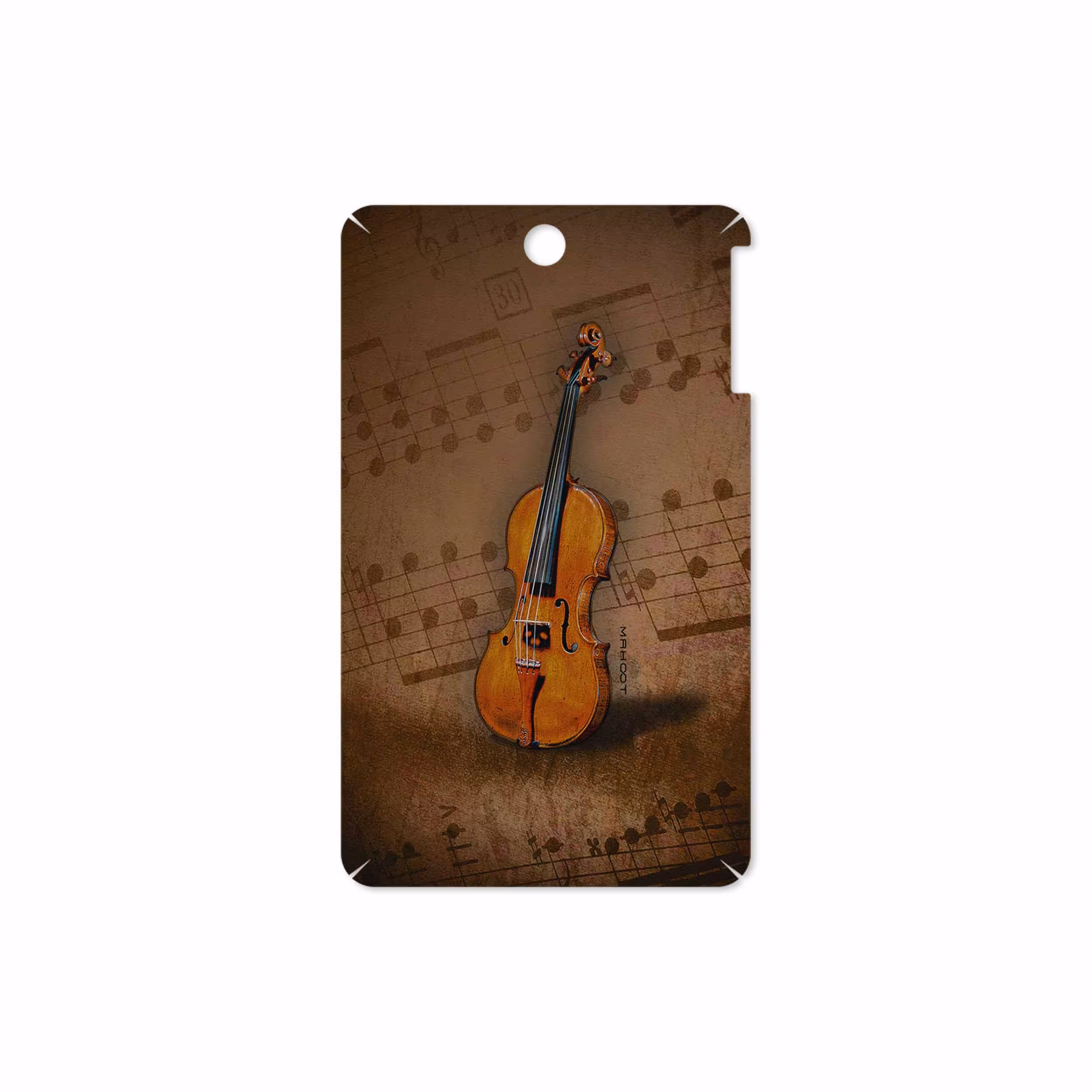 برچسب پوششی ماهوت مدل Violin-Instrument مناسب برای تبلت لنوو A7-50 A3500 2014