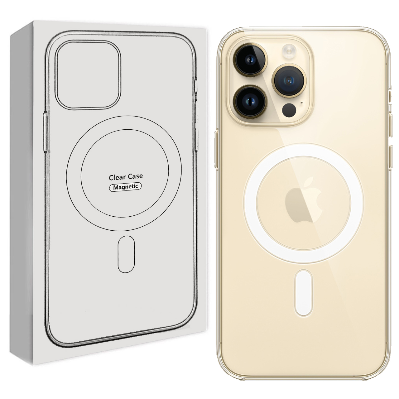 کاور مگ سیف مدل MS-14 مناسب برای گوشی موبایل اپل iPhone 14 Pro