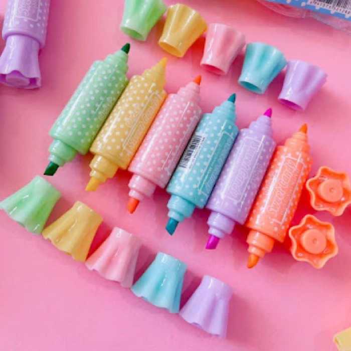 هایلایتر شکلاتی پیچی دوسر