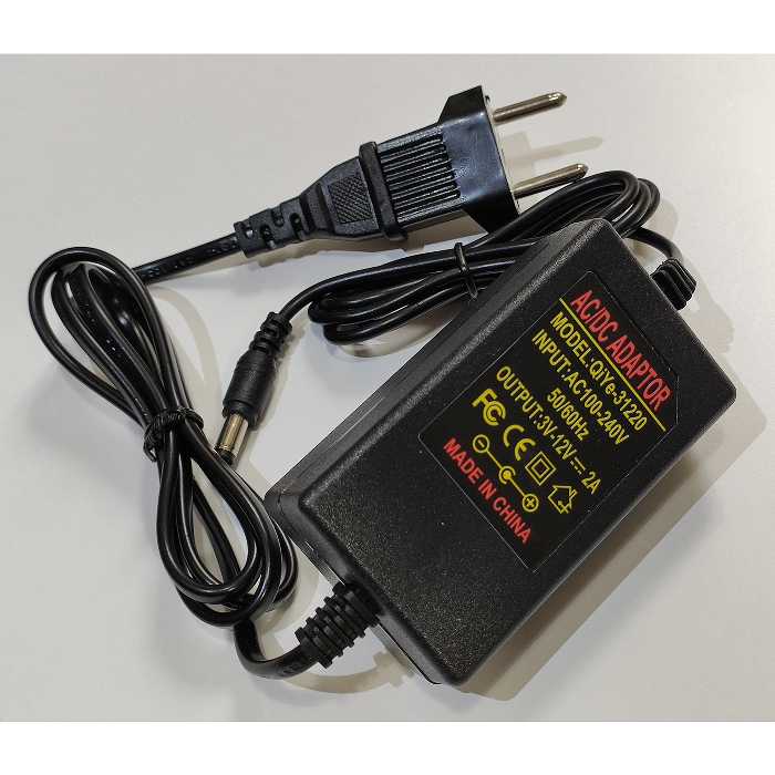 آداپتور متغیر 12 ولت 2 آمپر کد Qiye