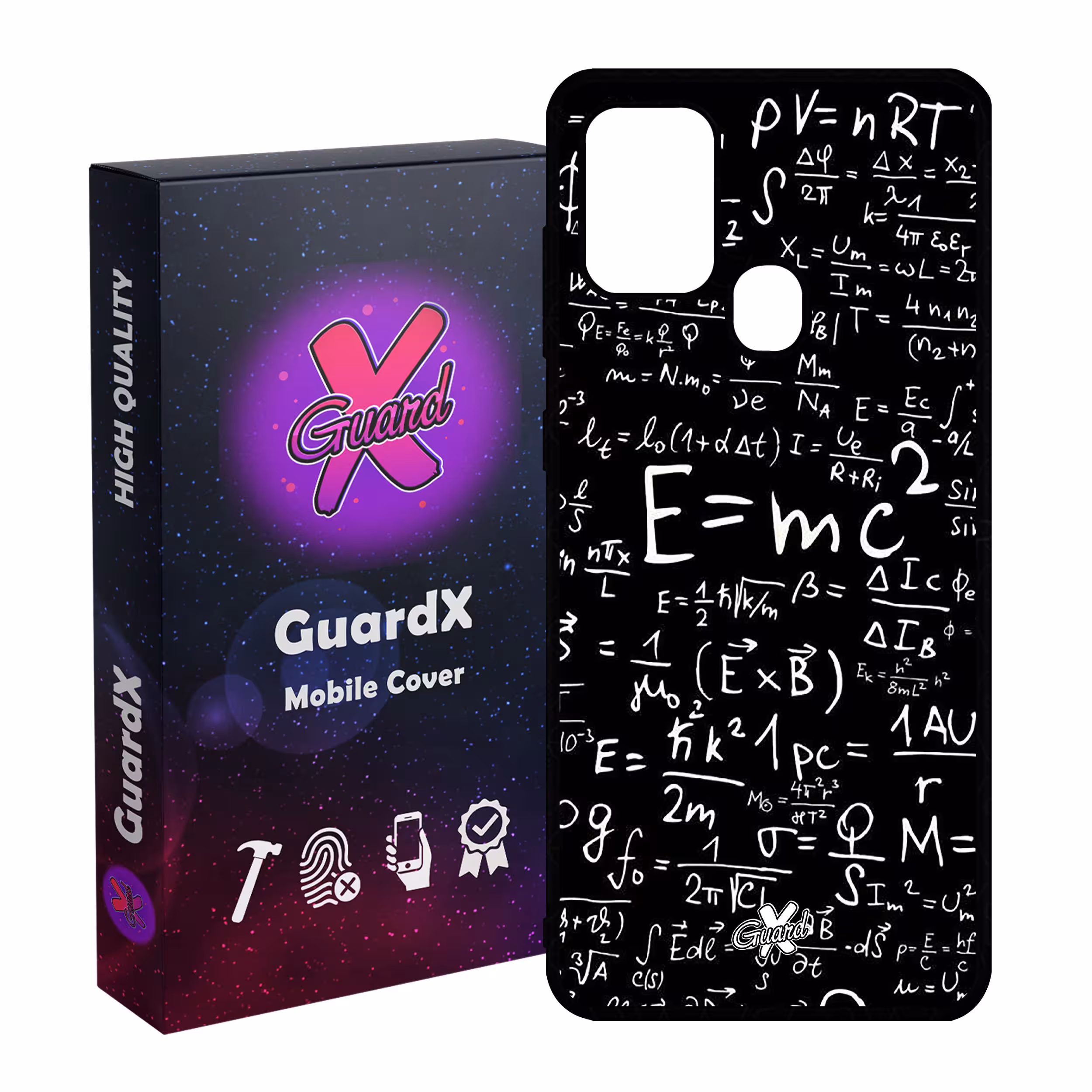 کاور گارد ایکس طرح فیزیک مدل Glass10085 مناسب برای گوشی موبایل سامسونگ Galaxy A21s