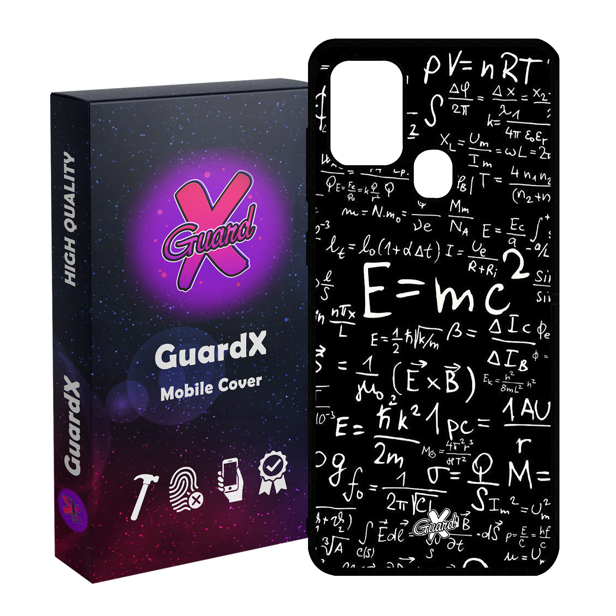 کاور گارد ایکس طرح فیزیک مدل Glass10085 مناسب برای گوشی موبایل سامسونگ Galaxy A21s