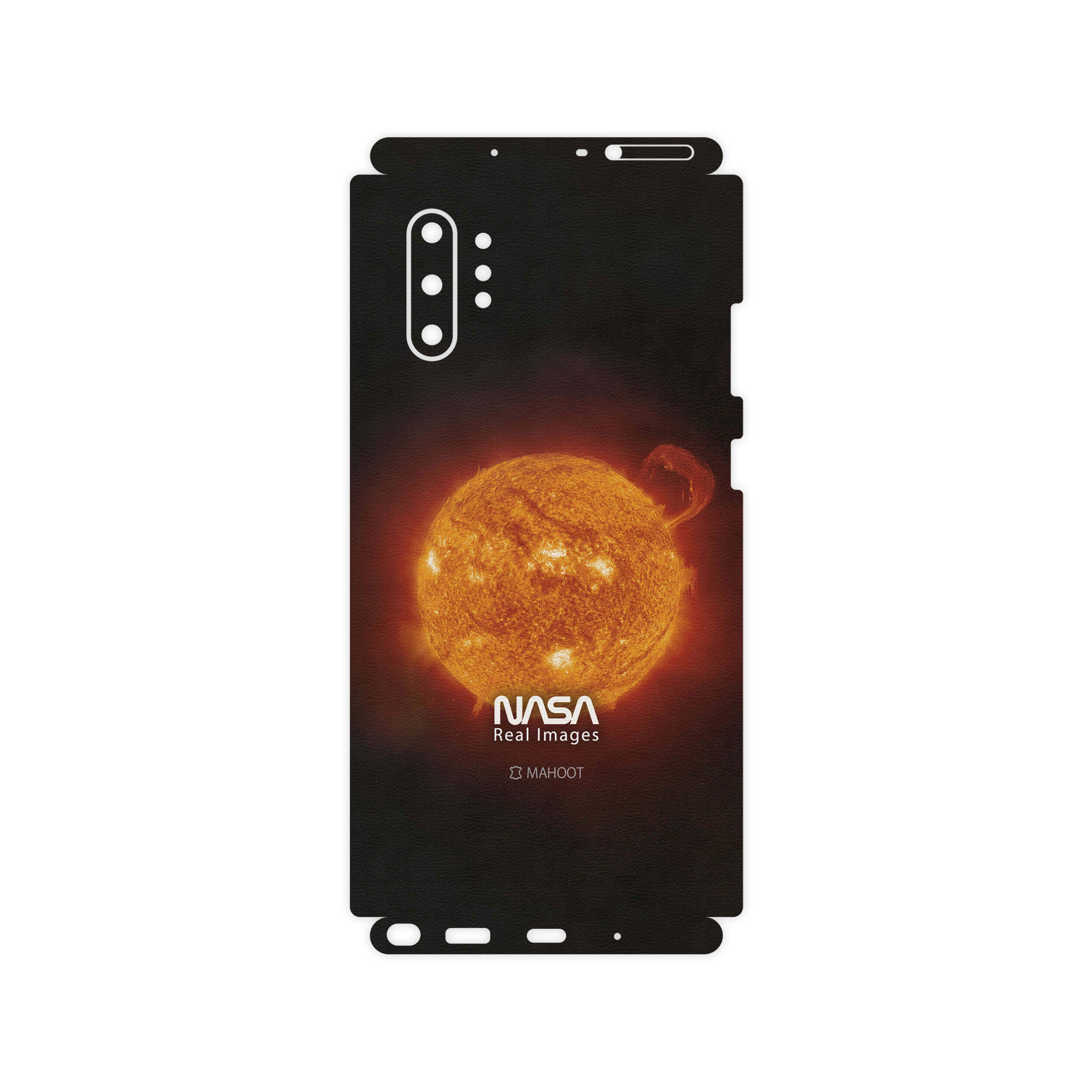 برچسب پوششی ماهوت مدل Sun-By-NASA-FullSkin مناسب برای گوشی موبایل سامسونگ Galaxy Note10Plus