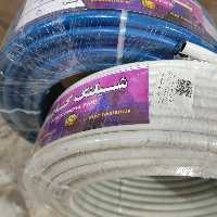شیلنگ سفید .آب  و گاز   برند کابان  نخ دار سایز 2           (50 متری )                             