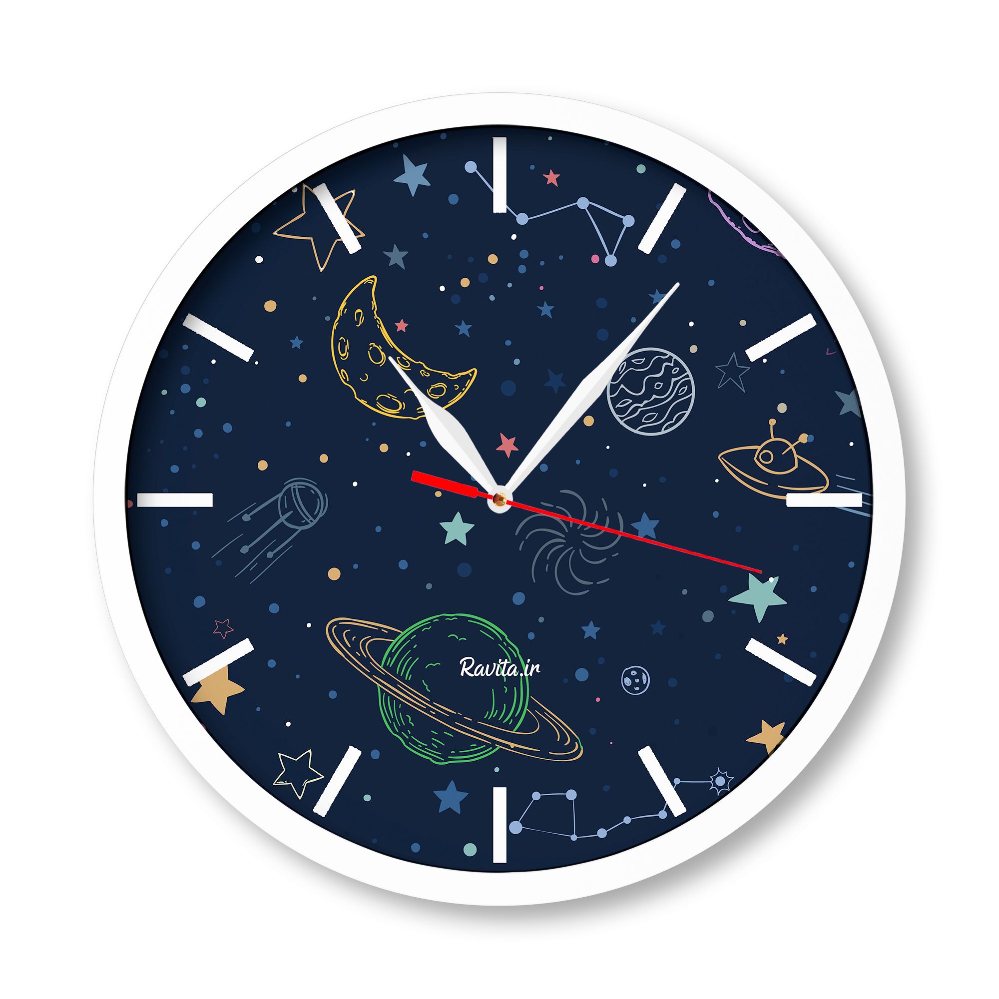 ساعت‌های دیواری راویتا طرح کهکشان 2145