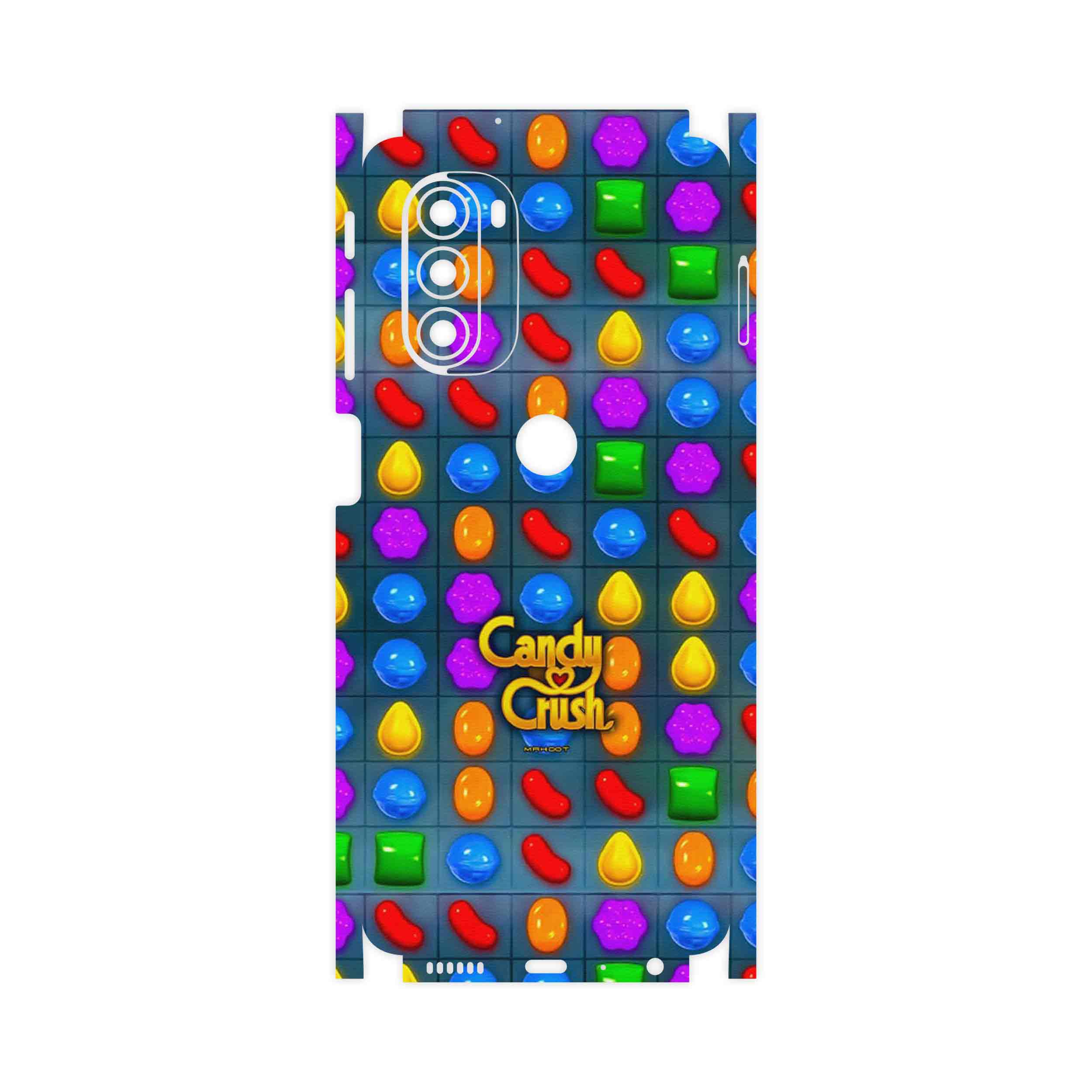 برچسب پوششی ماهوت مدل Candy Crush Game Series-FullSkin مناسب برای گوشی موبایل موتورولا Moto G51 5G