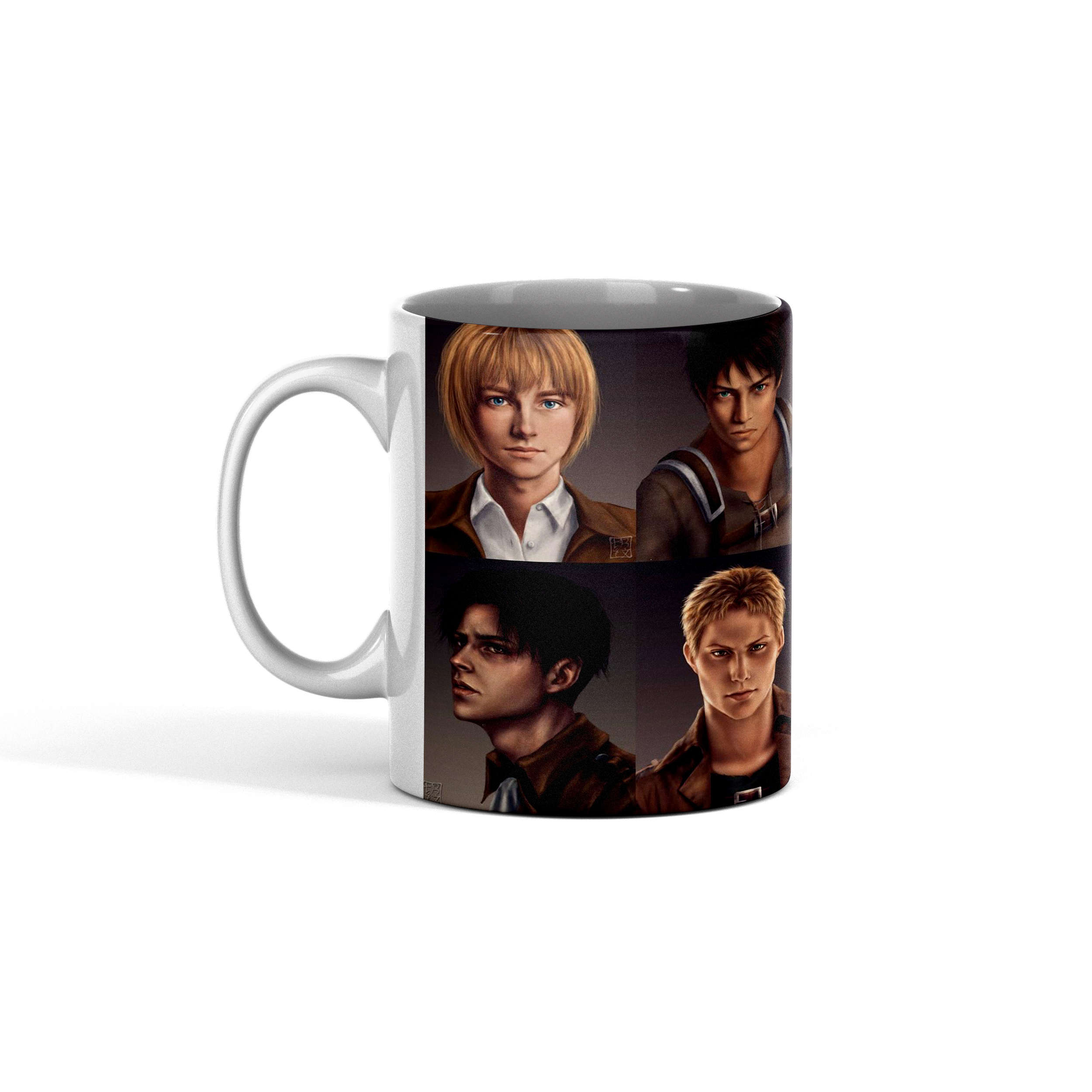 ماگ طرح انیمه حمله به تایتان Attack on Titan کد 28