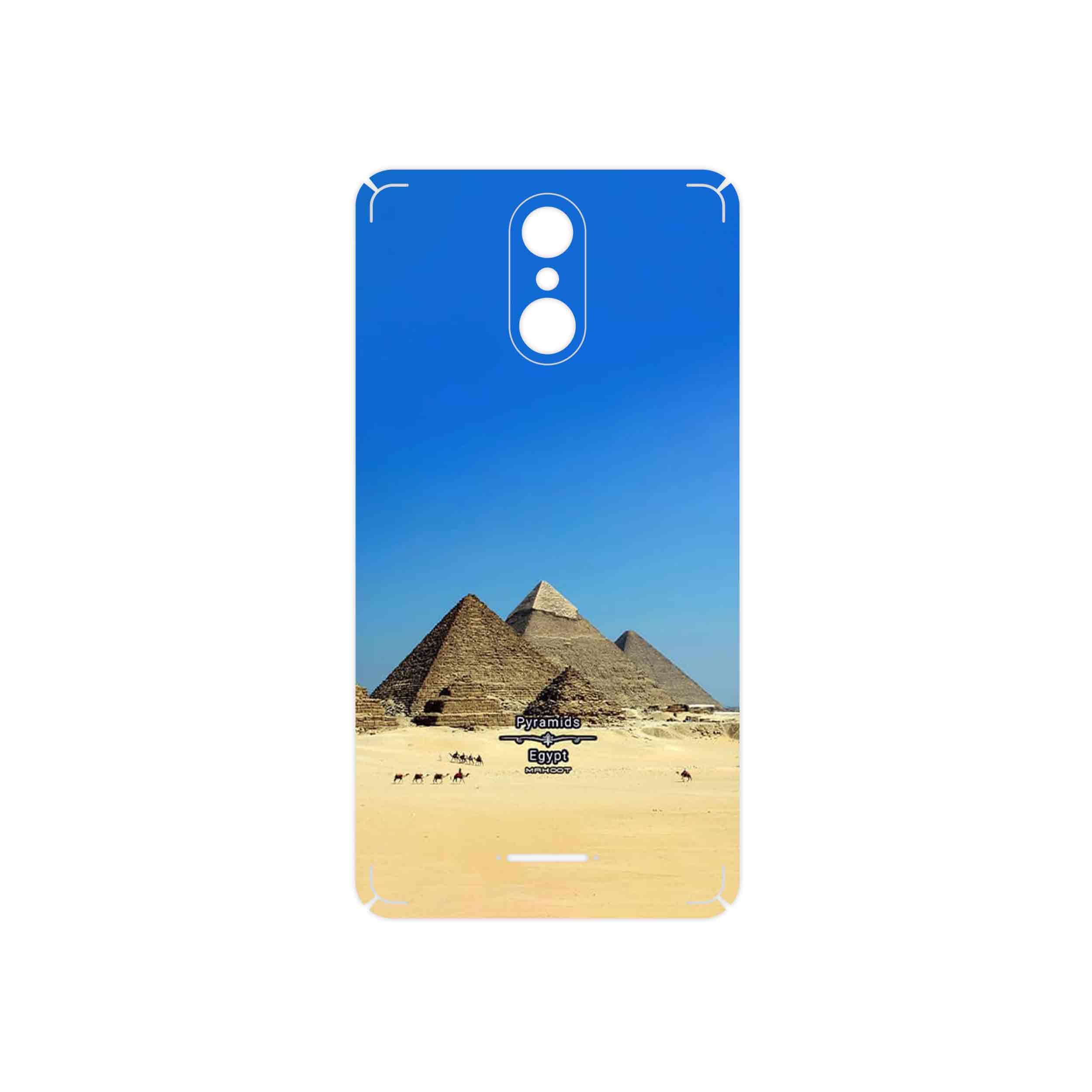 برچسب پوششی ماهوت مدل Pyramids of Egypt مناسب برای گوشی موبایل تکنو WX3F LTE
