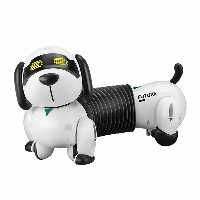 ربات کنترلی مدل سگ طرح Follow The Dachshund رنگ سفید 
