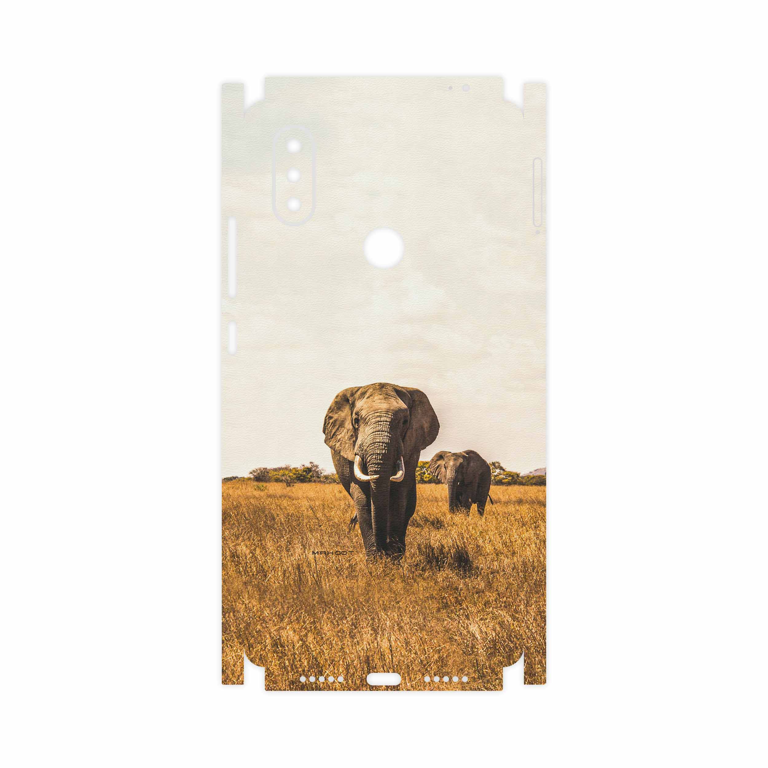 برچسب پوششی ماهوت مدل Elephant-FullSkin مناسب برای گوشی موبایل شیائومی Mi 8 SE
