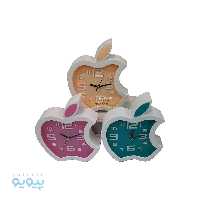 ساعت رومیزی طرح سیب
