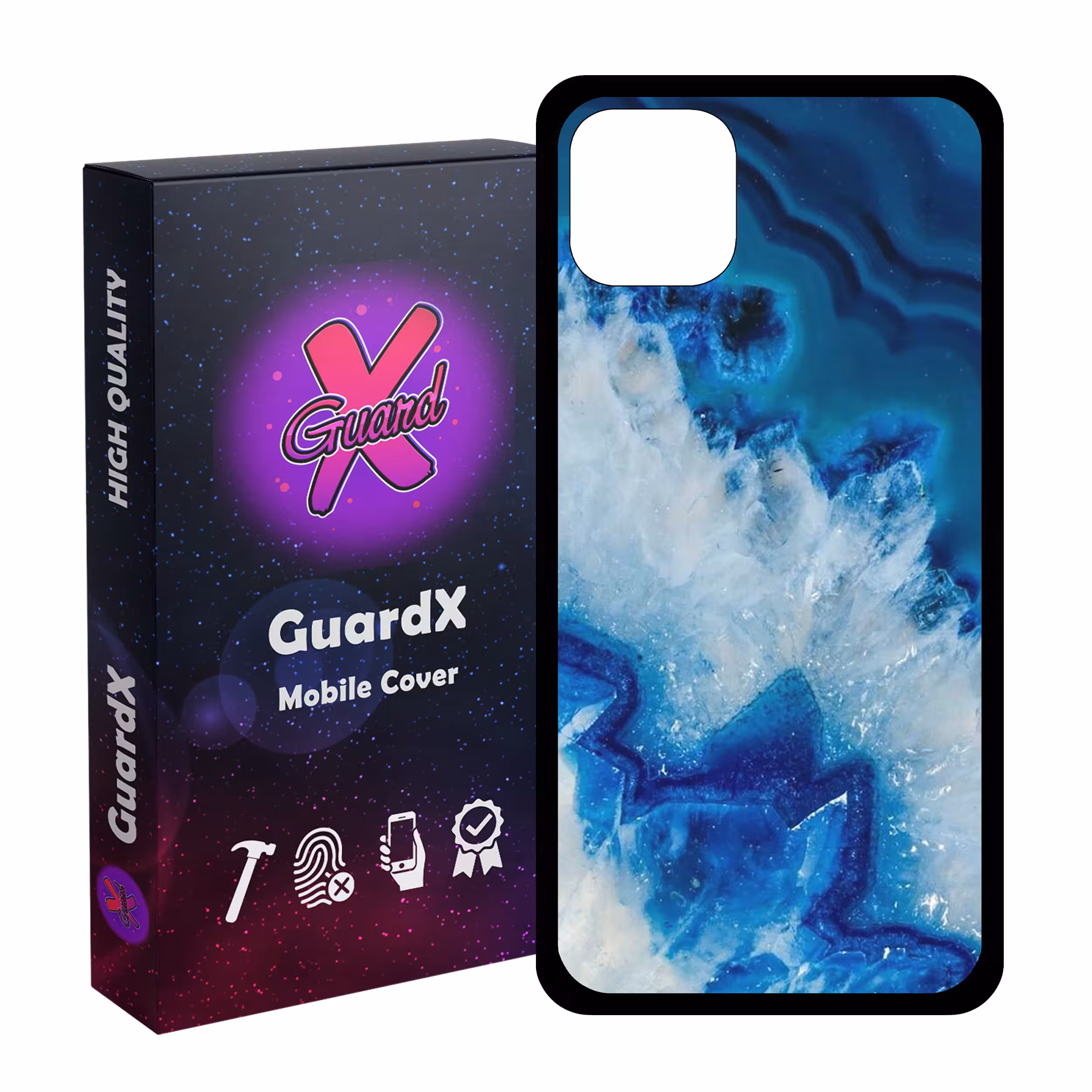 کاور گارد ایکس طرح Blue مدل Glass10407 مناسب برای گوشی موبایل اپل iPhone 11 Pro Max