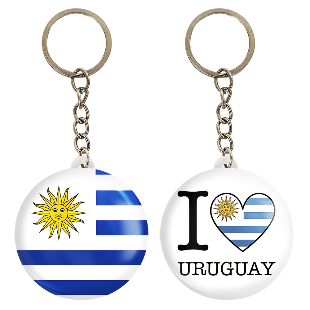 جاکلیدی خندالو مدل پرچم اروگوئه کد 2056720570 مجموعه 2 عددی